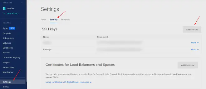 DigitalOcean Security